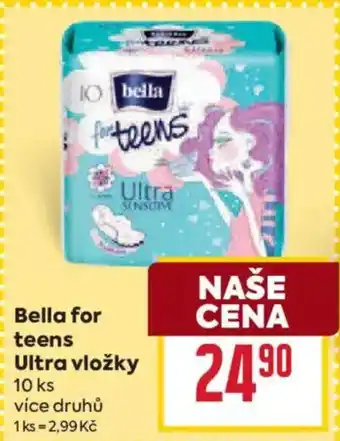 Billa Bella for teens Ultra vložky nabídka