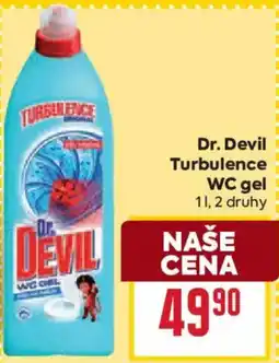 Billa Dr. Devil Turbulence WC gel nabídka