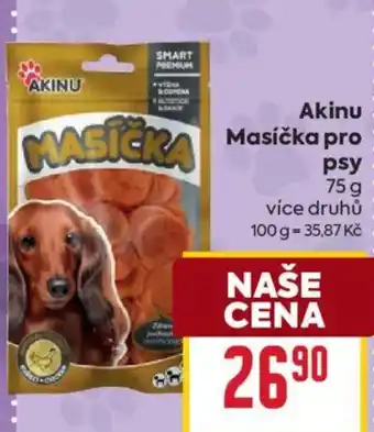 Billa Akinu Masíčka pro psy nabídka