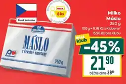 Billa Milko Máslo nabídka
