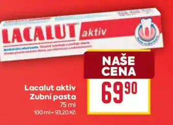 Billa Lacalut aktiv Zubní pasta nabídka