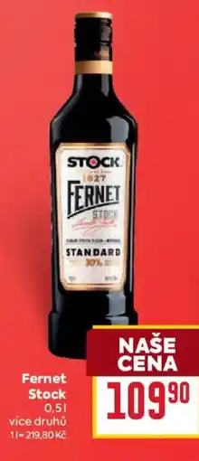 Billa Fernet Stock nabídka