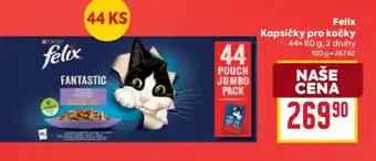 Billa Felix Kapsičky pro kočky nabídka