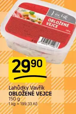 Flop Lahůdky Vavřík OBLOŽENÉ VEJCE nabídka
