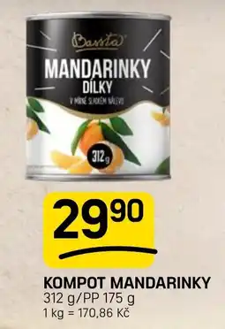 Flop Kompot mandarinky nabídka
