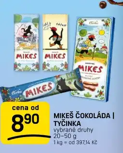Flop Mikeš čokoláda | tyčinka nabídka