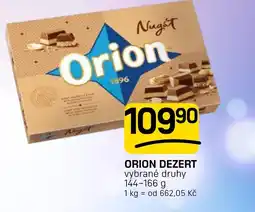 Flop Orion dezert nabídka