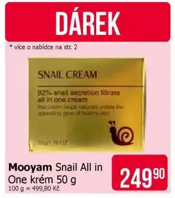 Teta Mooyam Snail All in One krém 50 g nabídka