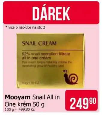 Mooyam Snail All in One krém 50 g