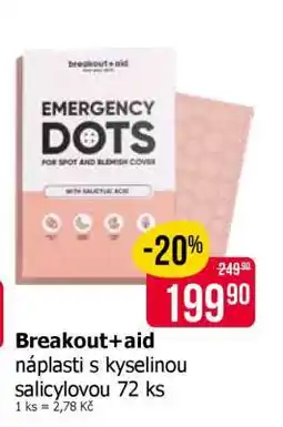 Teta Breakout+aid nabídka