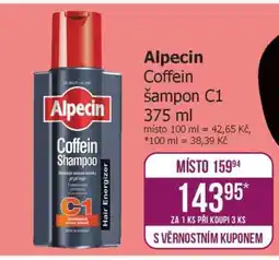 Teta Alpecin Coffein šampon C1 375 ml nabídka