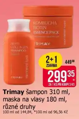 Teta Trimay šampon 310 ml, maska na vlasy 180 ml nabídka