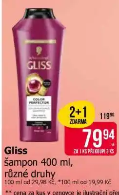 Teta Gliss šampon 400 ml nabídka