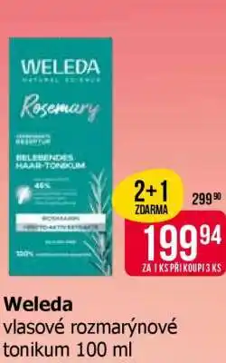 Teta Weleda vlasové rozmarýnové tonikum 100 ml nabídka
