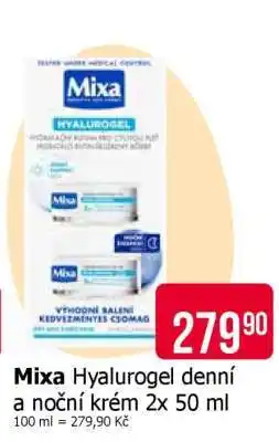 Teta Mixa Hyalurogel denní a noční krém 2x 50 ml nabídka