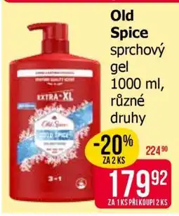 Teta Old Spice sprchový gel 1000 ml nabídka