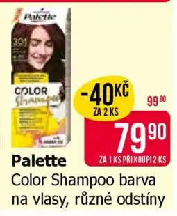 Teta Palette Color Shampoo nabídka