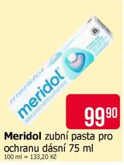 Teta Meridol zubní pasta pro ochranu dásní 75 ml nabídka