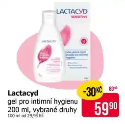 Teta Lactacyd nabídka