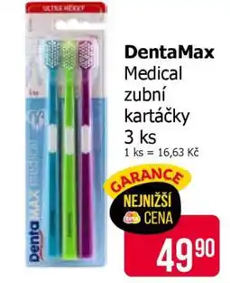 Teta DentaMAX Medical zubní kartáčky 3 ks nabídka