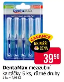 Teta Dentamax mezizubní kartáčky nabídka