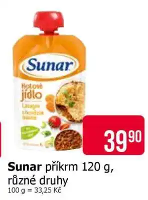 Sunar příkrm 120 g