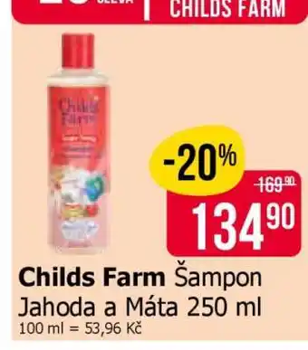Childs Farm Šampon Jahoda a Máta 250 ml