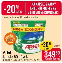 Teta Ariel kapsle 60 dávek nabídka