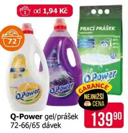 Teta Q-Power gel/prášek nabídka