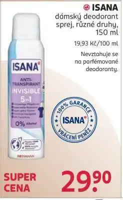 Rossmann Isana nabídka