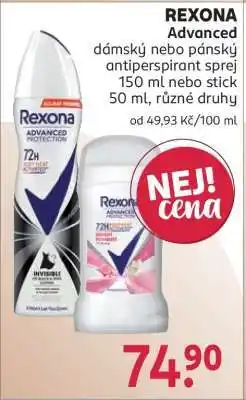 Rossmann REXONA Advanced nabídka