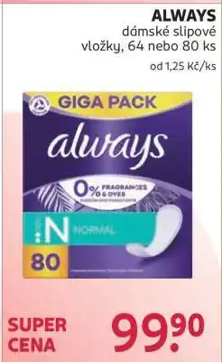 Rossmann Always nabídka