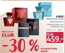 Rossmann Guess nabídka