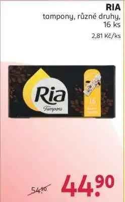 Rossmann Ria nabídka