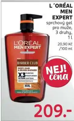 Rossmann L‘Oréal Men Expert nabídka