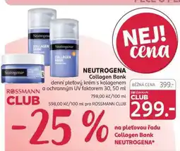 Rossmann NEUTROGENA Collagen Bank nabídka