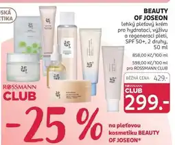 Rossmann Beauty of Joseon nabídka