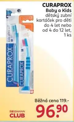 Rossmann CURAPROX Baby a Kids nabídka