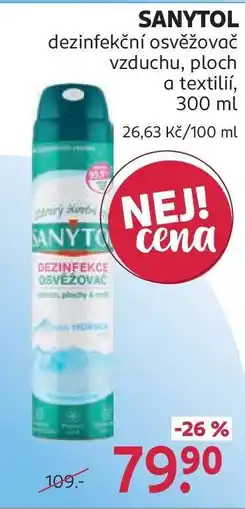 Rossmann SANYTOL nabídka