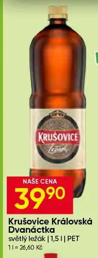 Hruška Krušovice Královská Dvanáctka nabídka