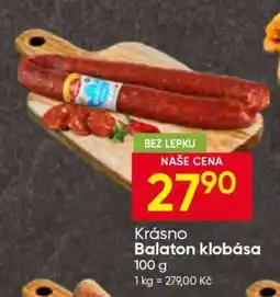Hruška Krásno Balaton klobása nabídka
