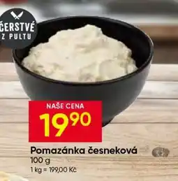 Hruška POMAZÁNKA ČESNEKOVÁ nabídka