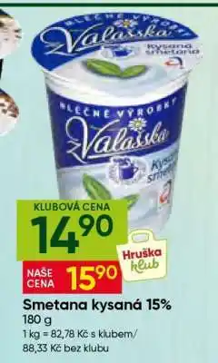 Hruška Smetana kysaná 15% nabídka