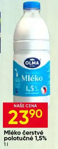 Hruška Mléko čerstvé polotučné 1,5% nabídka