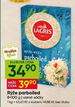 Hruška Rýže parboiled nabídka