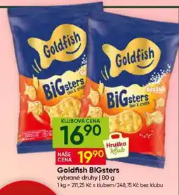Hruška Goldfish BIGsters nabídka