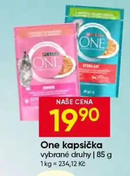 Hruška One kapsička nabídka