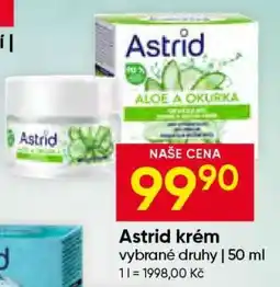 Hruška Astrid krém nabídka