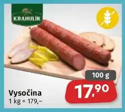 Coop Vysočina nabídka