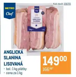 Makro Anglická slanina lisovaná nabídka